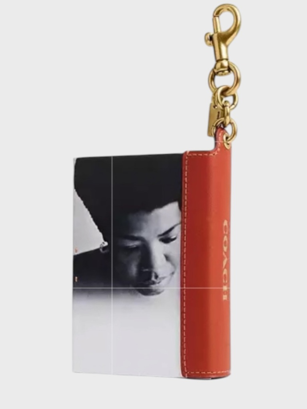 COACH Bag Charm Maya Angelou I Know Why the Caged Bird Sings Purse - Picture 3 of 5